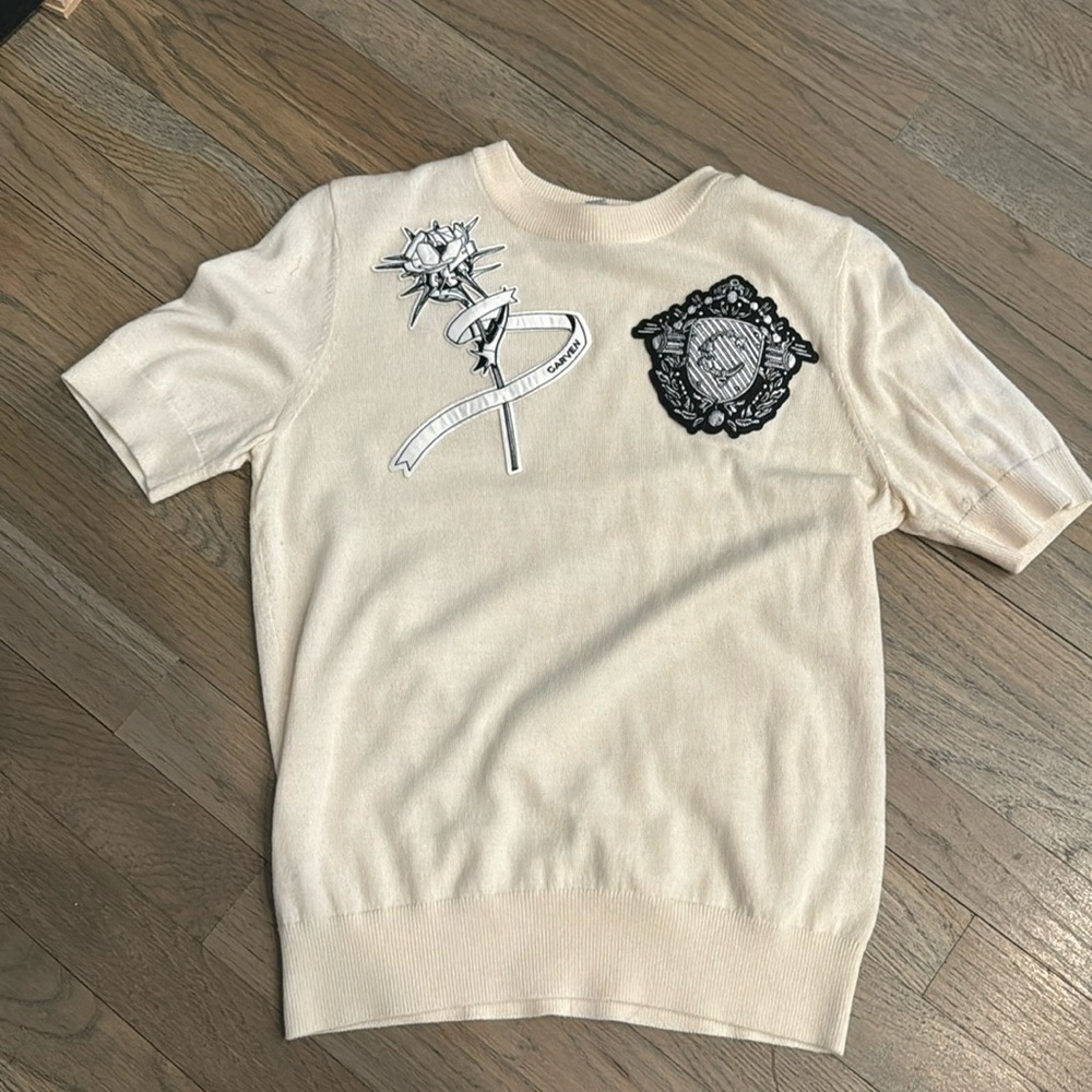 Carven short sleeved sweater